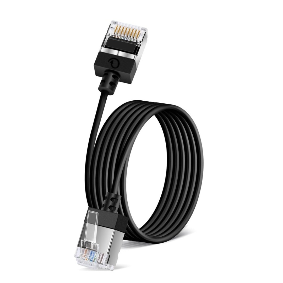 ★Cat6 イーサネットケーブル 5M 極細タイプ 超スリム 柔軟 RJ45 Cat6a LANケーブル ギガビット、 高速10Gbps 550Mhzケーブル、PS4、PS5用拍卖