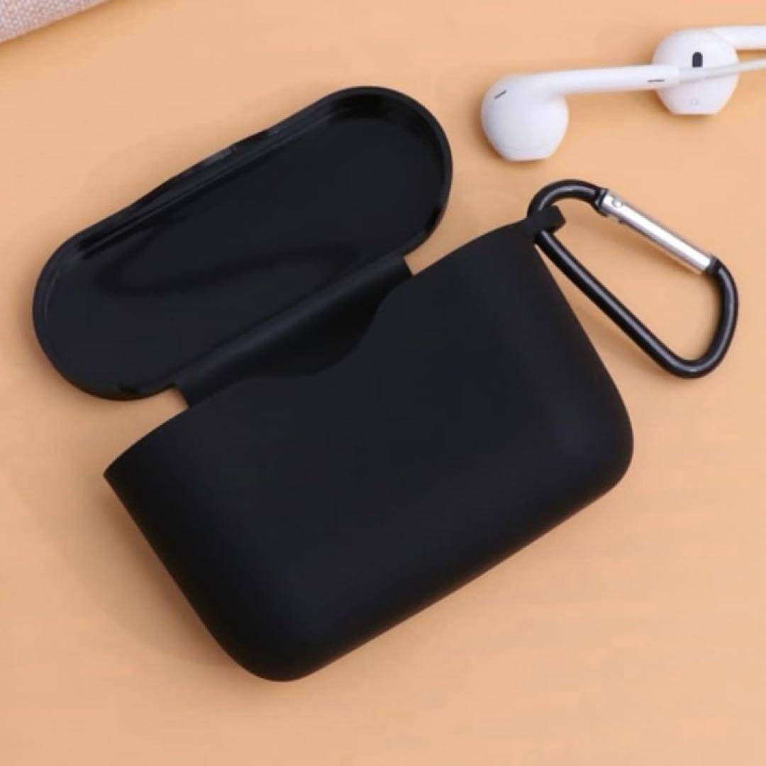 ★ワイヤレスイヤフォンケース イヤホンケース シリコン製イヤフォンカバー 付き拍卖
