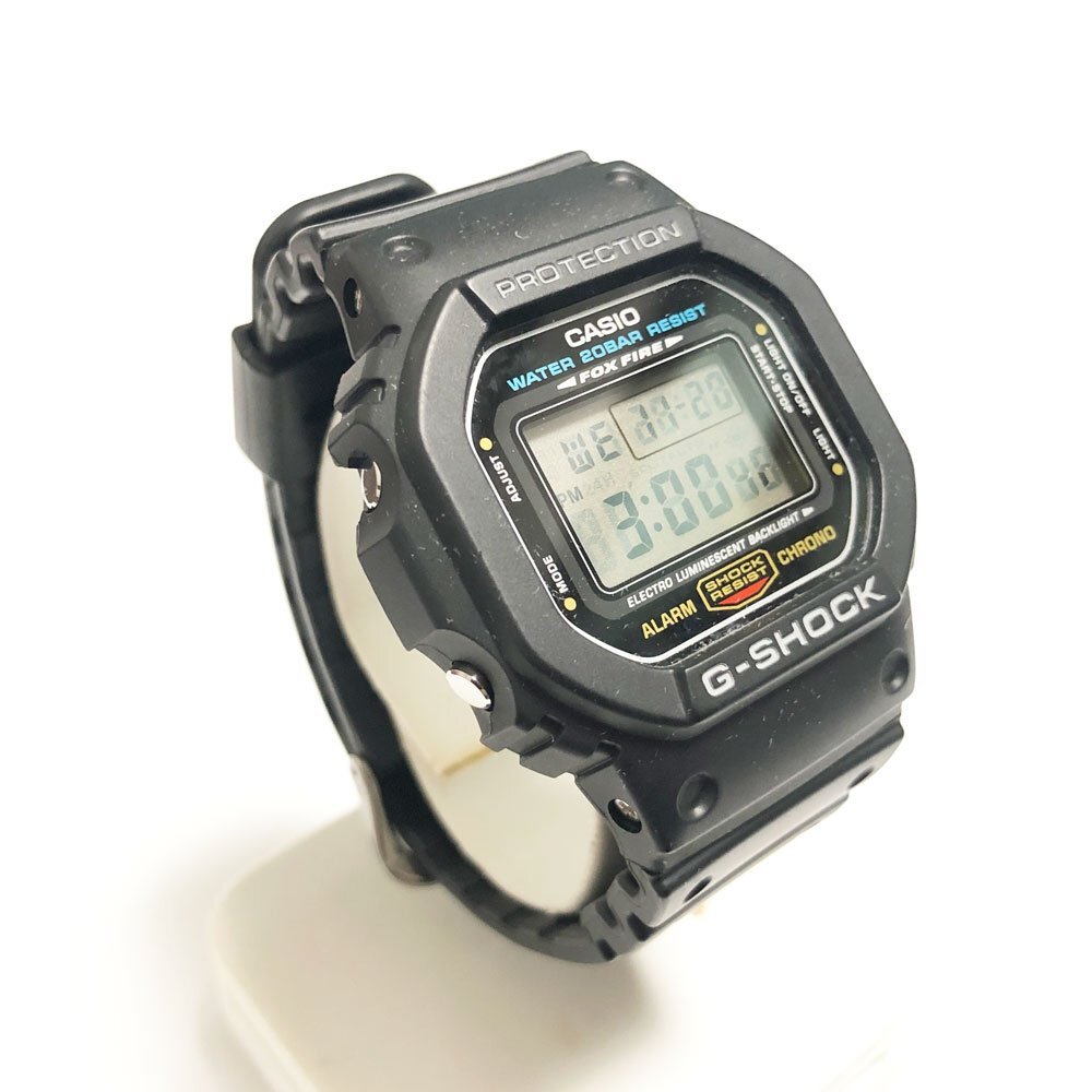 美品 CASIO カシオ G-SHOCK ジーショック DW-5600E 20気圧防水 デジタル拍卖