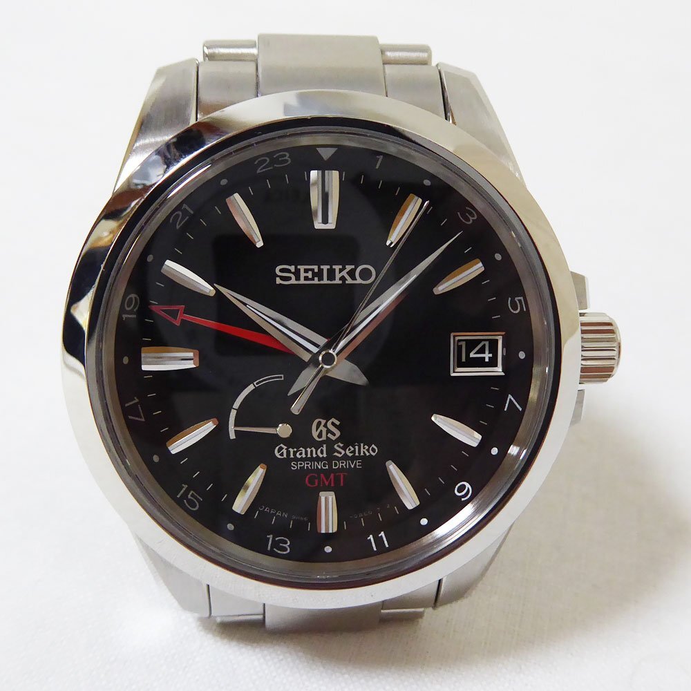 SEIKO セイコー GRANDSEIKO グランドセイコー SBGE013  9R66-0AE0 デイト表示 パワーリザーブ スプリングドライブ 腕時計拍卖
