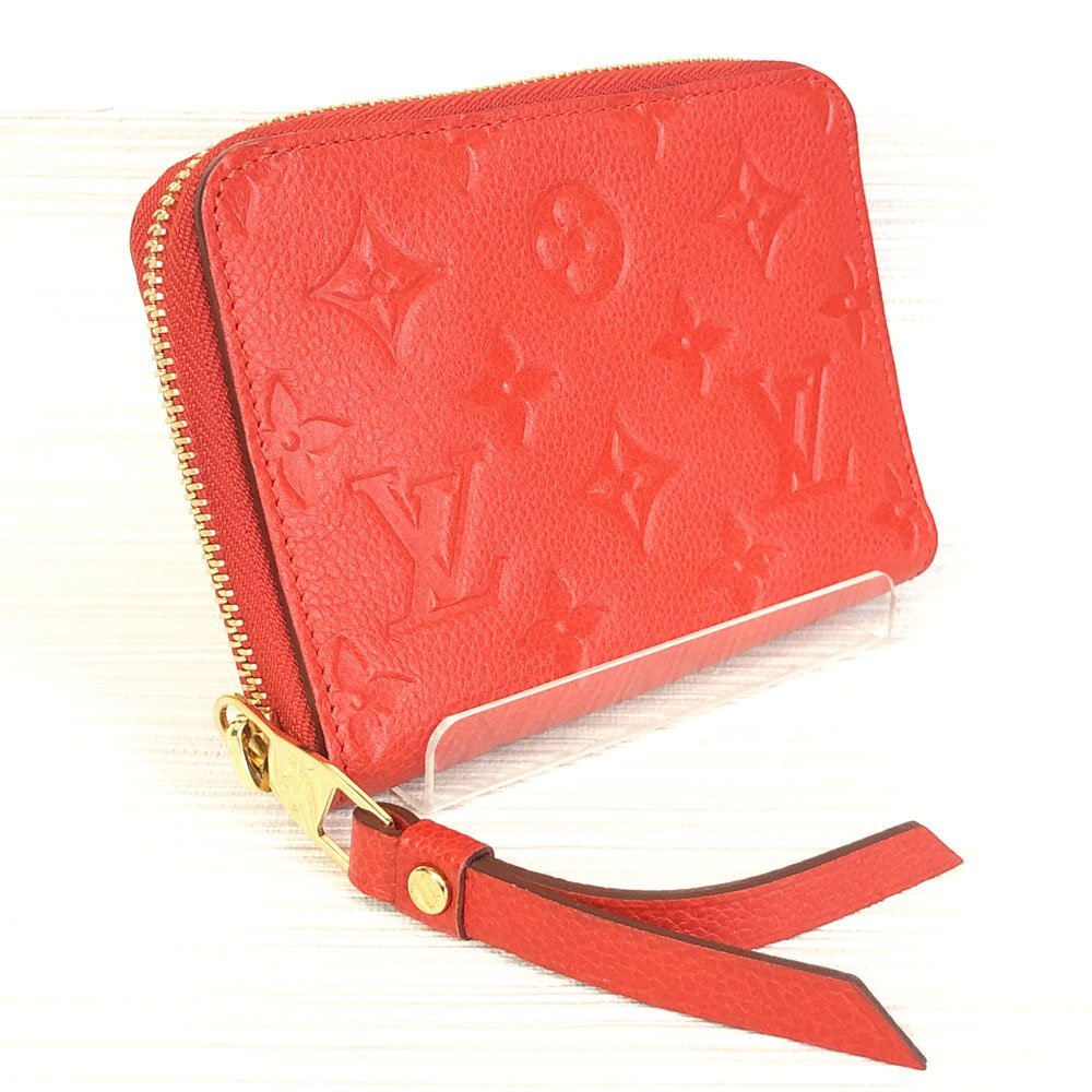 LOUISVUITTON ルイヴィトン アンプラント ポルトフォイユスクレット オリアンカラー コンパクト財布 M60295拍卖