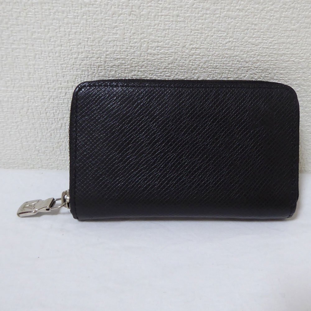 LOUISVUITTON ルイヴィトン タイガ ジッピー・コインパース カードケース コインケース ブラックカラー拍卖
