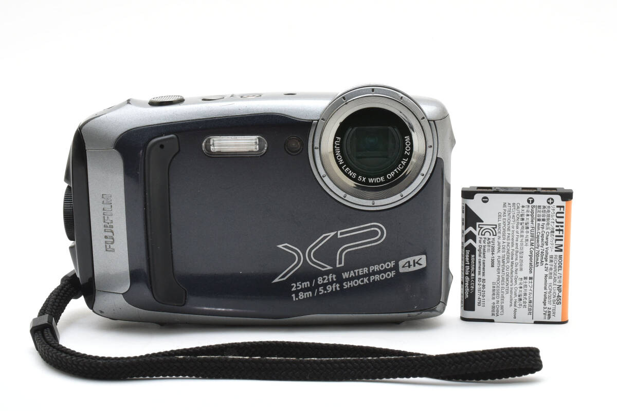 【良品】フジフイルム FUJIFILM FinePix XP140 デジタルカメラ 防水 防塵 光学クリア 動作良好 B33H9_A3B5拍卖