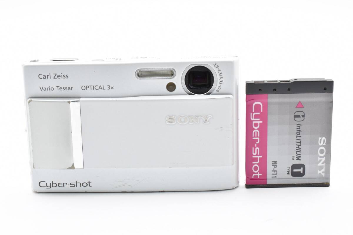 ソニー SONY Cyber-shot DSC-T10 デジカメ コンパクト 光学クリア 動作良好 実用品 B36D9_F9A4拍卖