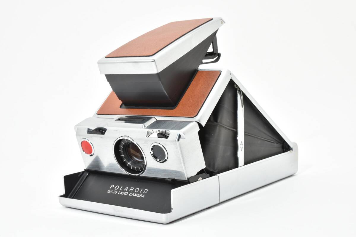 【美品】ポラロイド POLAROID SX-70 LAND CAMERA インスタントカメラ B40A2_A7C3拍卖
