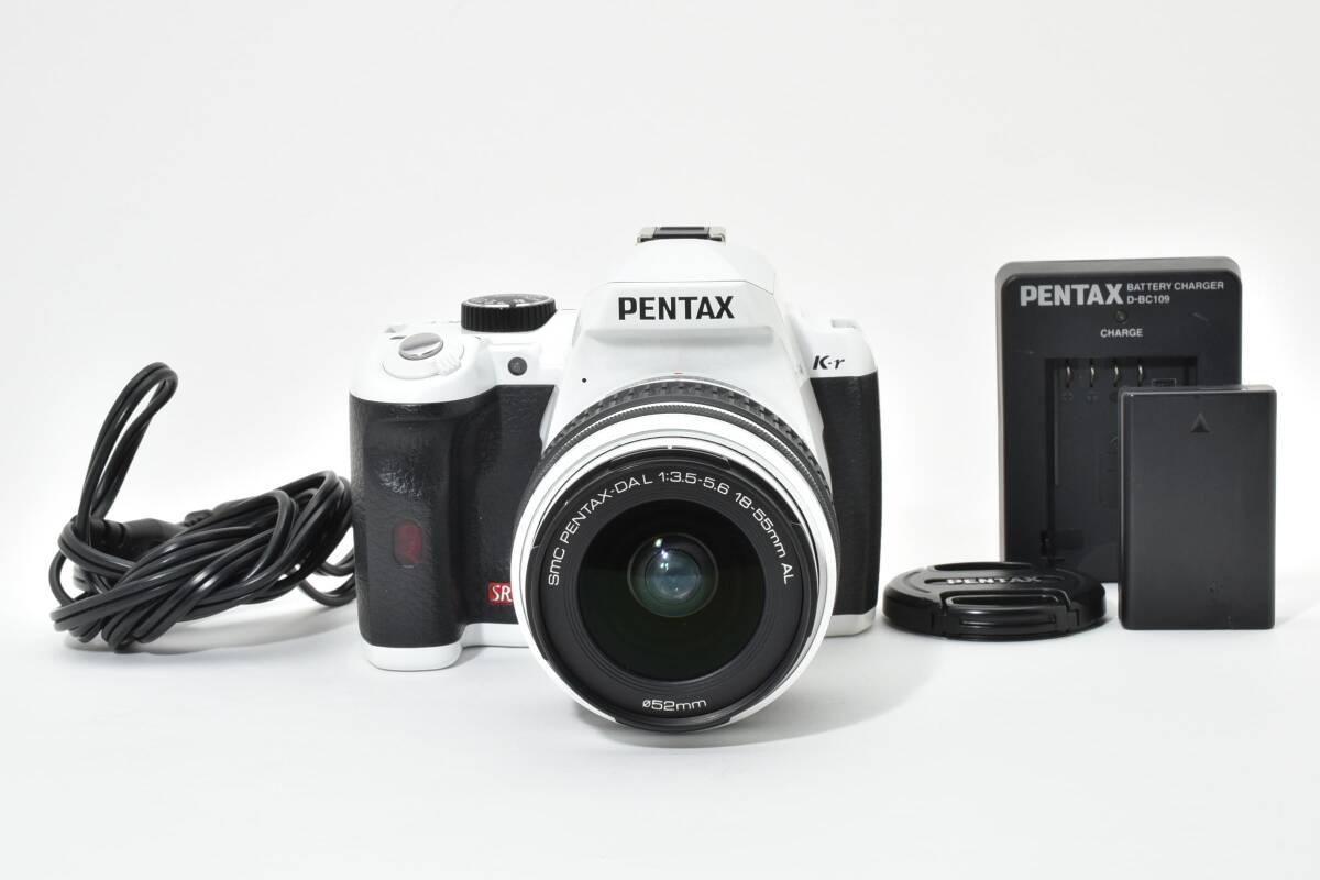 【良品】シャッター回数9,373枚◎ペンタックス PENTAX K-r + DA L 18-55mm F3.5-5.6 AL レンズキット デジタル一眼レフ 美品 B50G8_A1B2拍卖