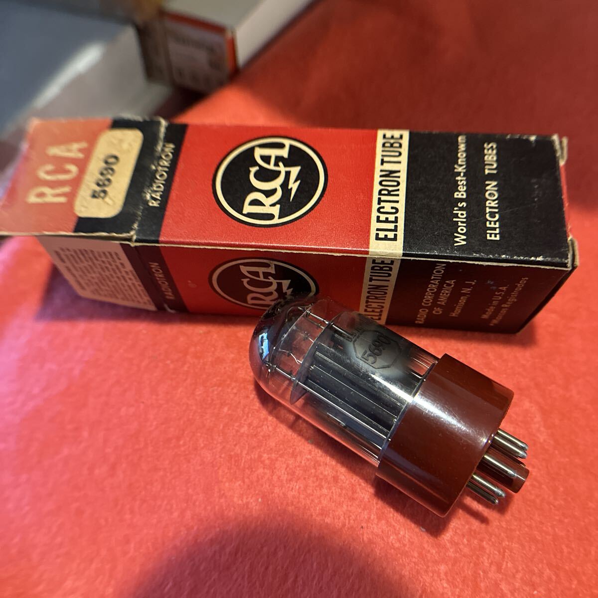 NOS 真空管 1pc RCA 5690 整流管 カソード 傍熱 両波 レア拍卖
