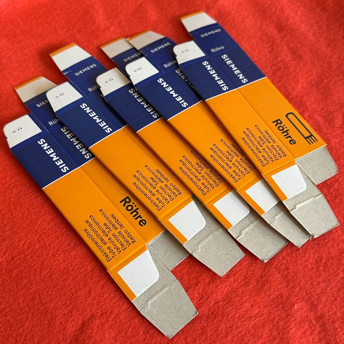 MT 箱/// 6BQ5 入る丈あり 12AX7 入る MT 7 →緩い 6AQ5 の丈入る/// ボックス 10枚拍卖