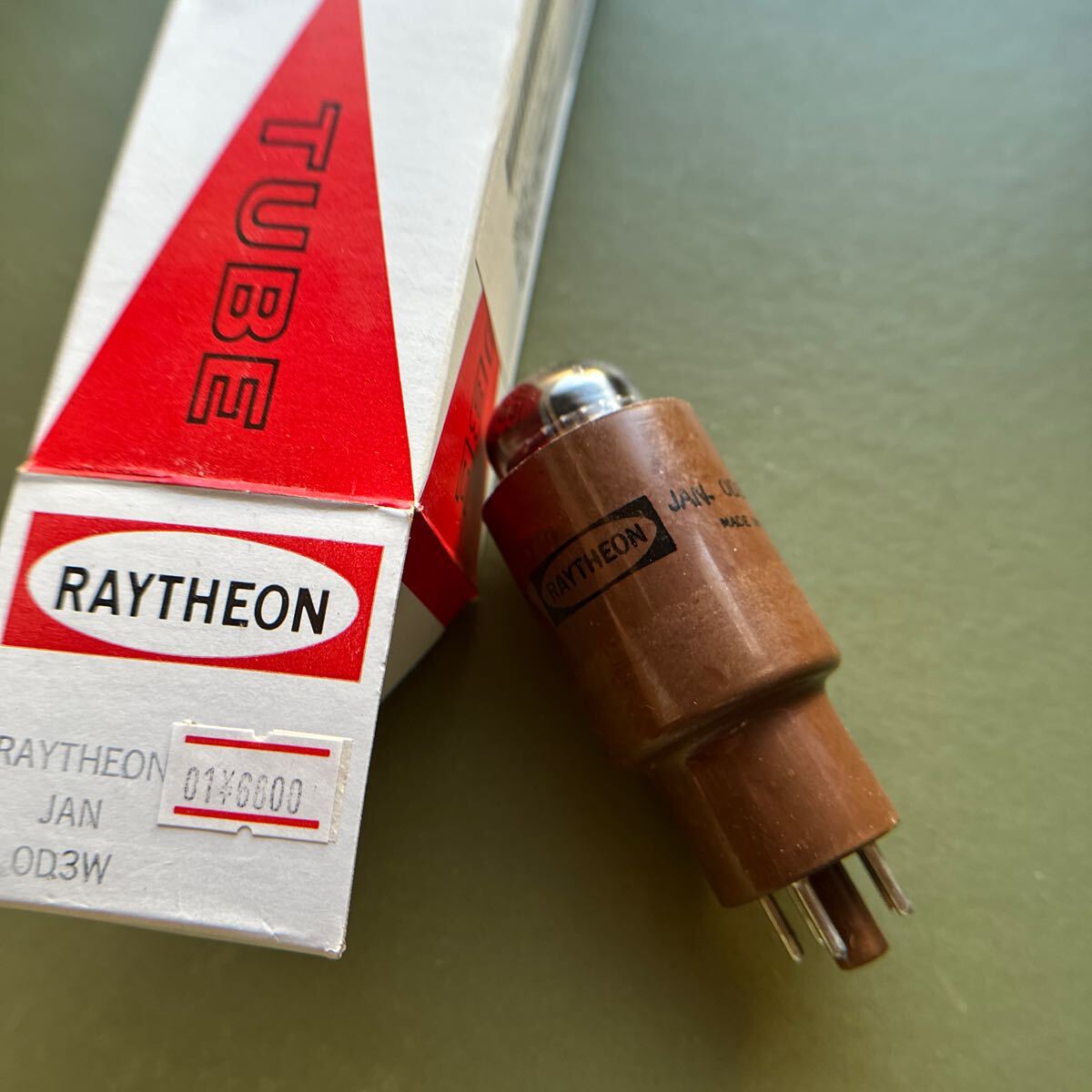 1pc NOS 真空管 戦車向け 0D3W VR150 定電圧放電管 レイセオン 激レア デザイン フォノ イコライザ アンプ 電源 安定 に 150v拍卖