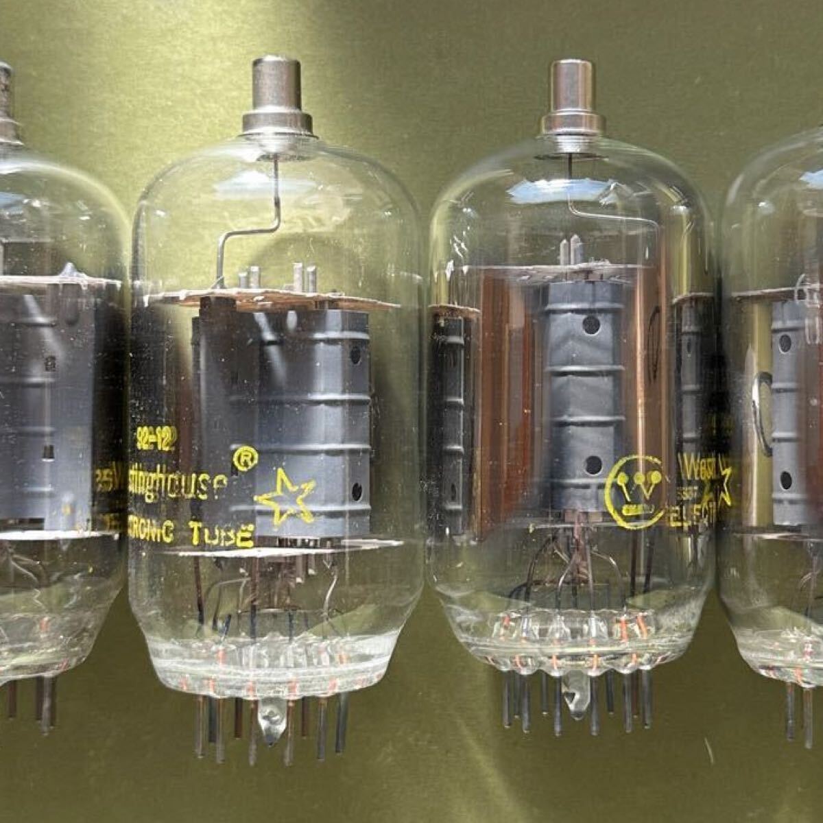 NOS 真空管 ペア 2本 6JM6 Westinghouse GE General Electric コンパクトロン パワー 出力 管 アンプ 拍卖