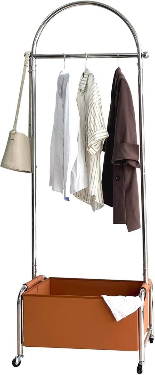 ハンガーラック スリム 洋服掛け 洋服収納 服かけスタンド 服収納ラック 2段ハ拍卖