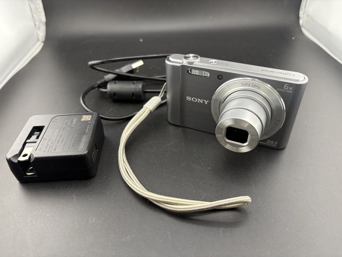 【100円スタート】SONY デジカメ DSC-W810 サイバーショット コンパクト デジタルカメラ ソニー シルバー拍卖