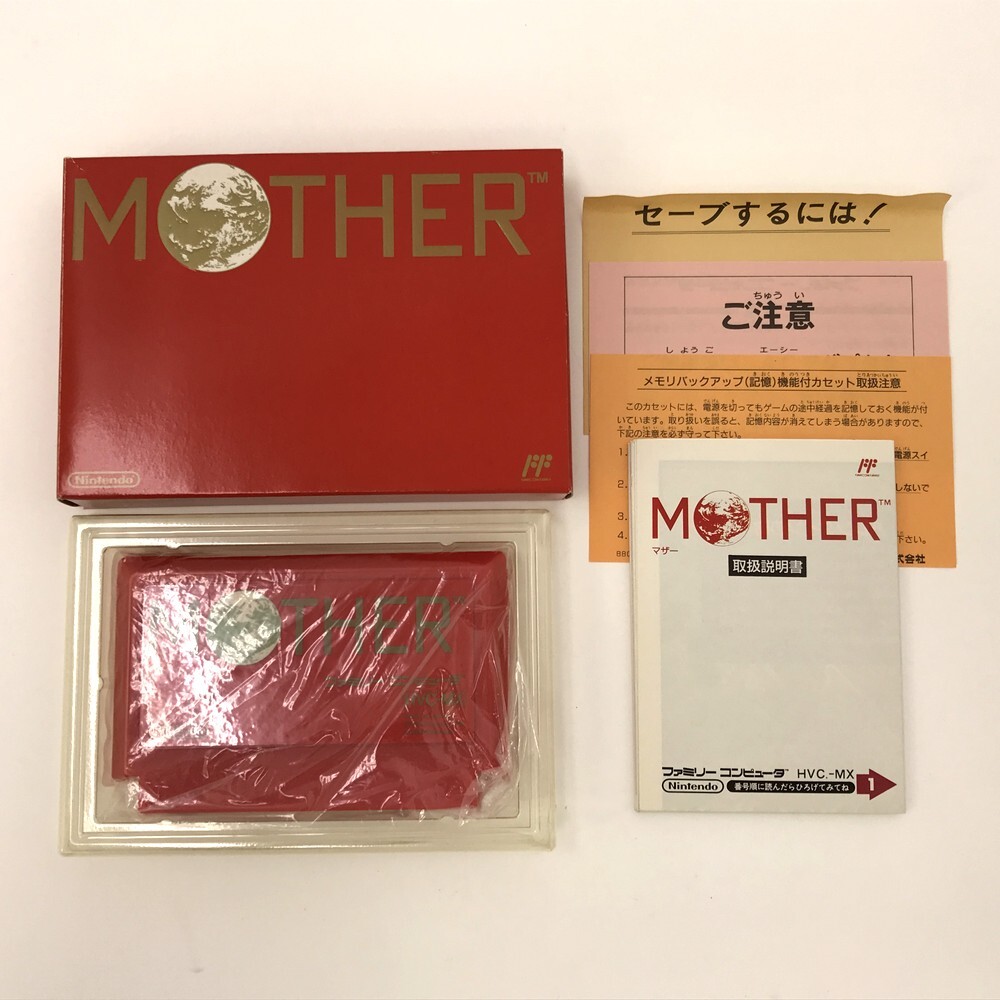 ♪【同梱可】【60】中古品 Nintendo 任天堂 MOTHER マザー ファミコン ゲームソフト HVC-MX ※保管品拍卖
