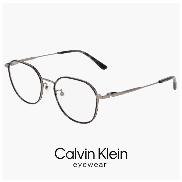 新品 カルバンクライン メガネ ck25108lb-025 calvin klein 眼鏡 CK25108LB メンズ レディース メタル チタン フレーム クラウンパント型拍卖