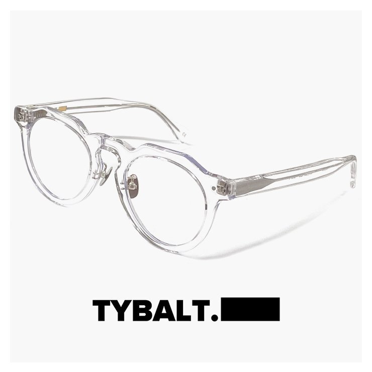 新品 ティバルト メガネ ts007 c3-1 TYBALT 眼鏡 malcolm マルコム クラウンパント 型 太い 太 フレーム ユニセックス アジアンフィット拍卖