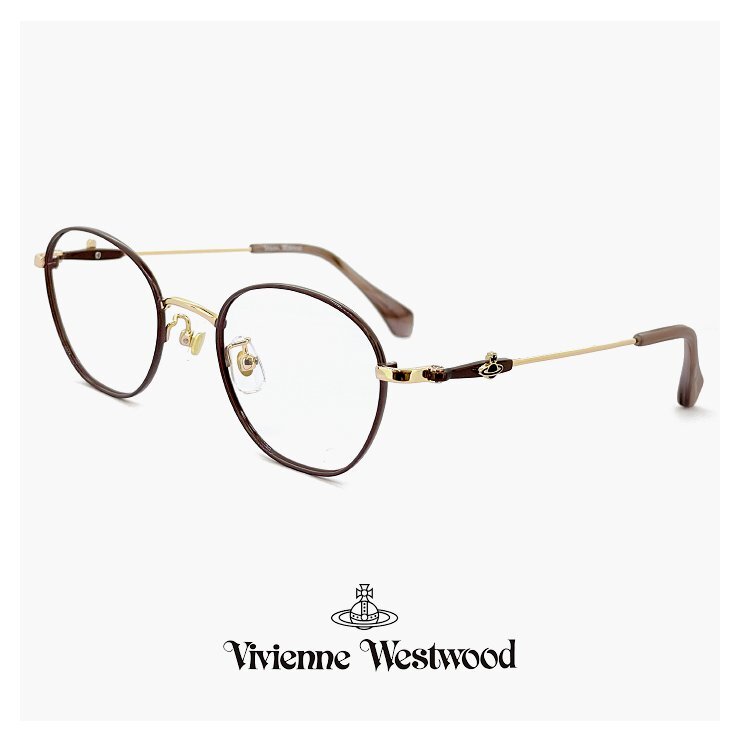 新品 ヴィヴィアン ウエストウッド メガネ レディース 40-0004 c02 49mm Vivienne Westwood 眼鏡 女性 40-0004 オーブ アジアンフィット拍卖
