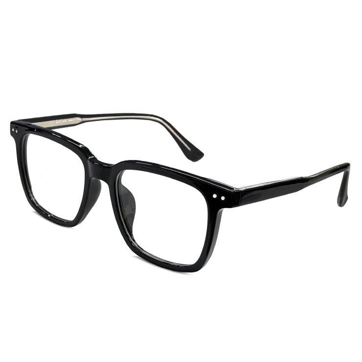 新品 Lサイズ メガネ 9619-1 メンズ レディース ユニセックス 眼鏡 大きい フレーム 大きめ 幅広 幅が広い おしゃれ 黒縁 黒ぶち拍卖