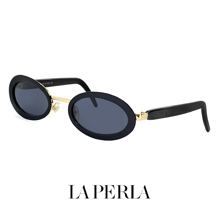 新品 La Perla ラペルラ サングラス spe502 201 オーバル 型 レディース メンズ ユニセックスモデル フレーム イタリア製拍卖