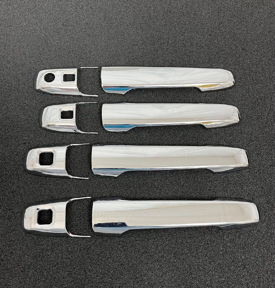 鏡面仕上げ♪ メッキ ドアハンドル カバー タントカスタム LA650S LA660S カスタムL カスタムX カスタムRS 2穴拍卖