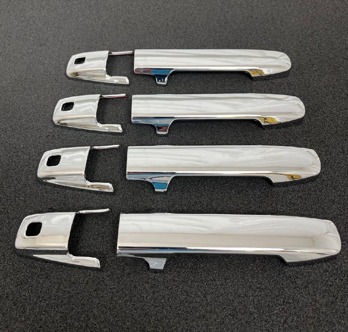 鏡面仕上げ♪ メッキ ドアハンドル カバー ワゴンRスマイル MX91S ハイブリッドS ハイブリッドX ガーニッシュ リクエストスイッチ4拍卖