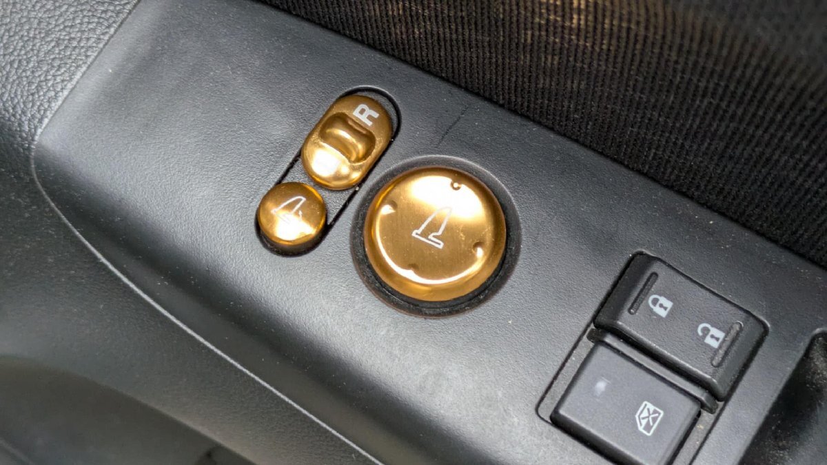 デザイン性UP♪ ドアミラー スイッチ カバー 金 ホンダ インスパイア CP3 35TL 35iL ベースグレード拍卖