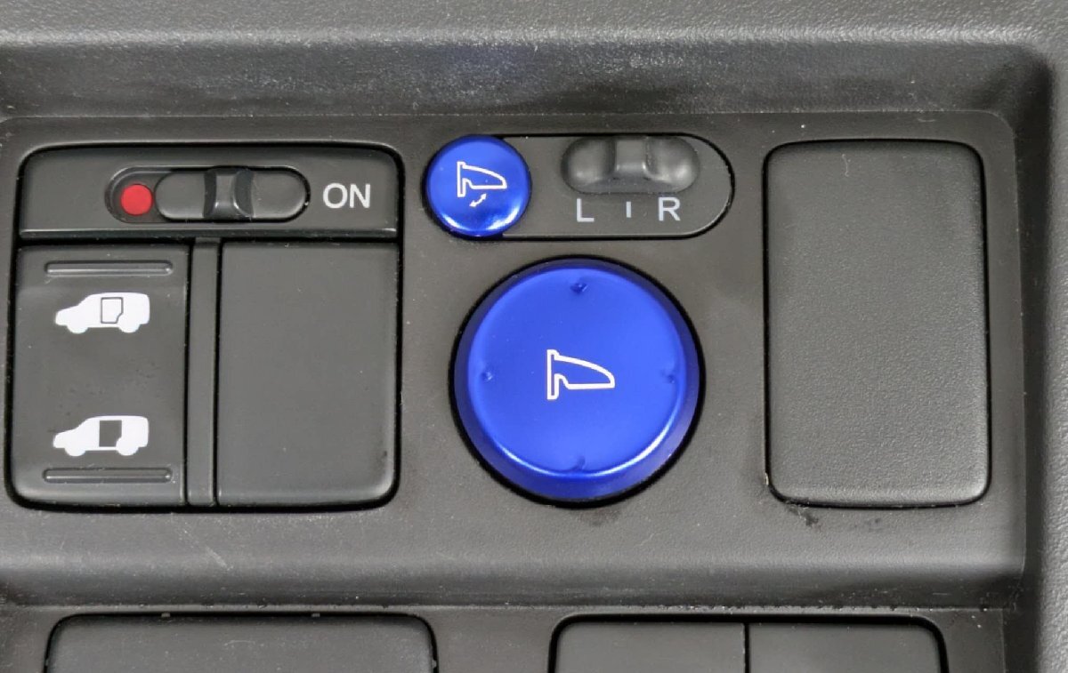 デザイン性UP♪ ドアミラー スイッチ カバー 青 ホンダ CR-V RE3 RE4 ZL ZLi ZX ZXi X エクスクルーシブ ナビスマートエディション拍卖