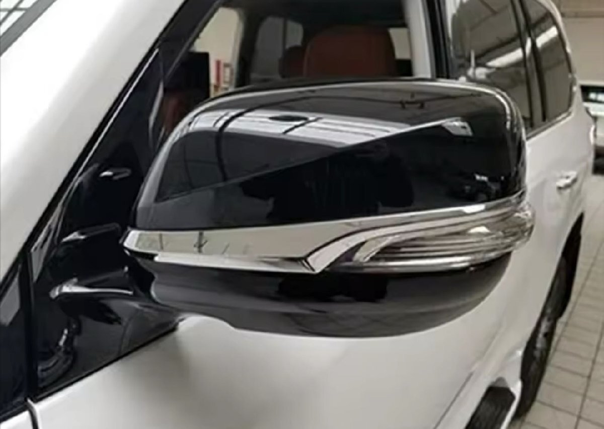 鏡面仕上げ♪ メッキ ドアミラー ガーニッシュ レクサス LX570 URJ201W ブラックシークエンス拍卖