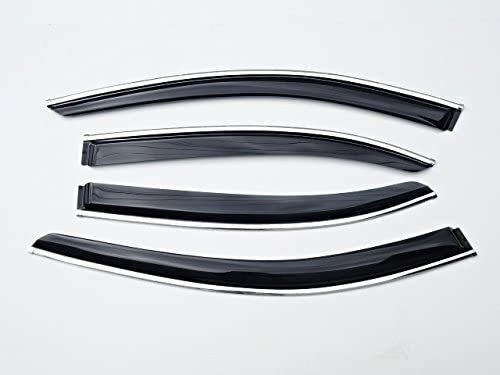 高品質♪メッキライン スモーク ドアバイザー サイドバイザー メルセデス ベンツ W221 S500 S550 S600 S63 S65 Sクラス ロング拍卖