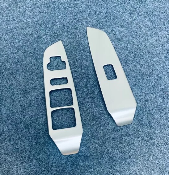 高品格♪ サテンシルバー ウインドウ スイッチ カバー ソリオ MA27S MA37S G ハイブリッドMX ハイブリッドMZ拍卖