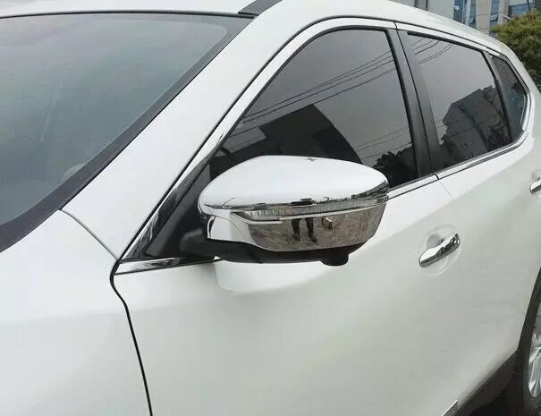 鏡面仕上げ♪ メッキ ドアミラー カバー ジューク F15 YF15 NF15 15RS 15RX 16GT ニスモ ニスモRS ガーニッシュ クローム拍卖