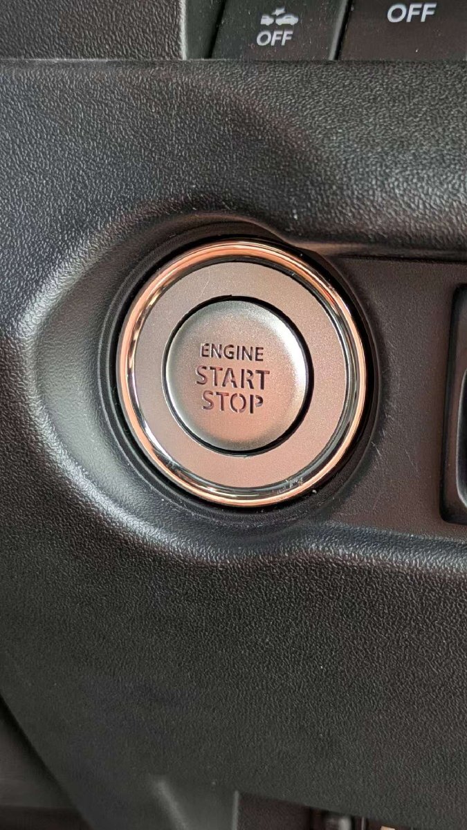 セット割♪ デザイン性UP♪ エンジン スターター スイッチ カバー リング 銀 ジムニーノマド JC74W FC拍卖