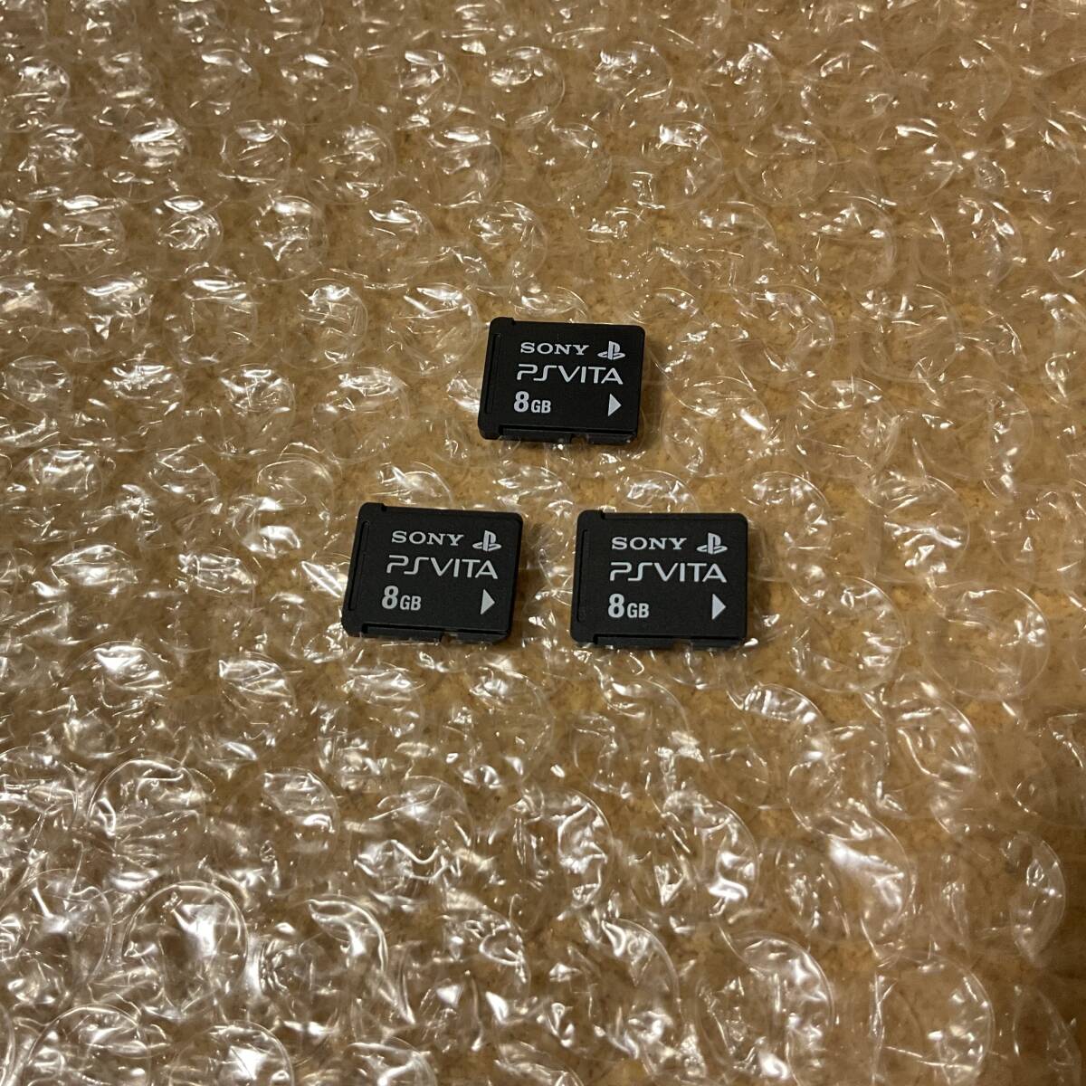 PS VITA メモリーカード 8GB 【 3枚 】SONY純正品 送料110拍卖