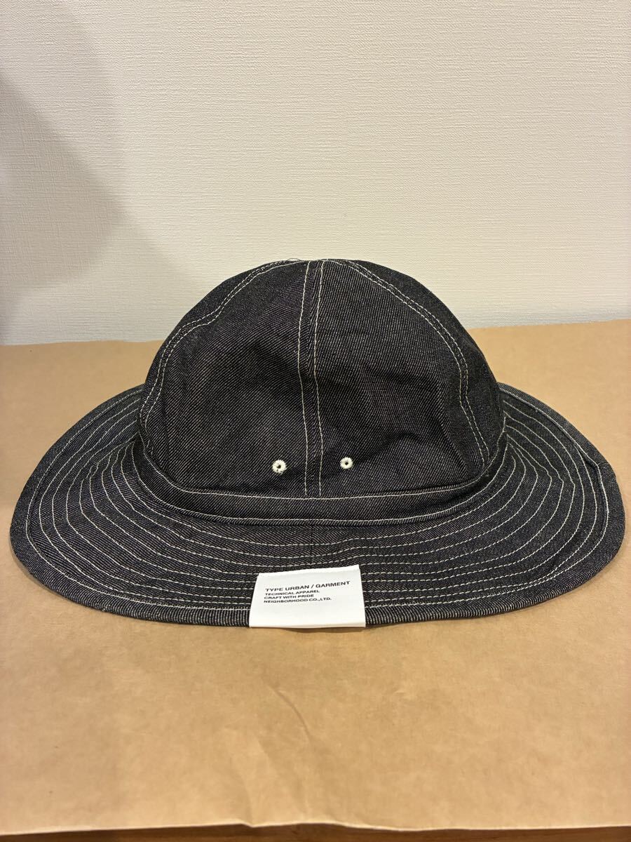 新品未使用 ネイバーフッド デニムハット XLサイズ ブラック DenimHAT 25SS商品拍卖