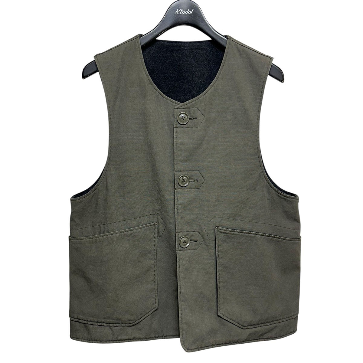 Engineered Garments Over Vest リバーシブルベスト 8071000162021拍卖