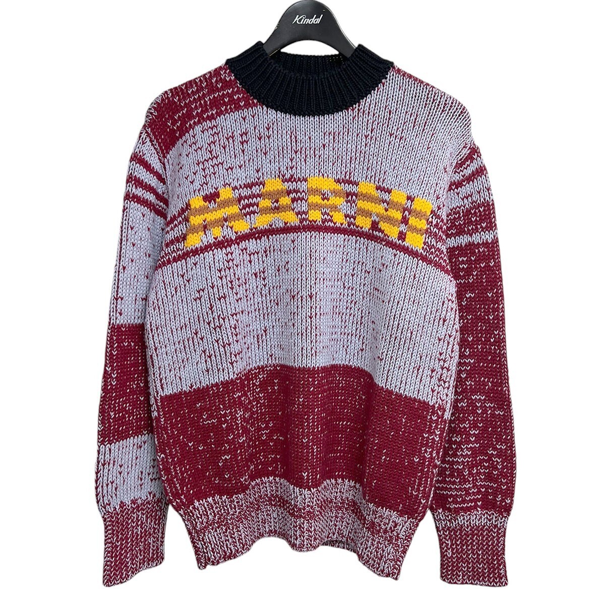 MARNI 23AW ロゴウールニットセーター GCMG0345Q0 8071000140173拍卖