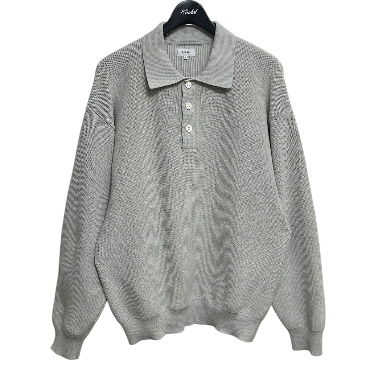 BEAMS 12ゲージニットポロシャツ 8071000155368拍卖