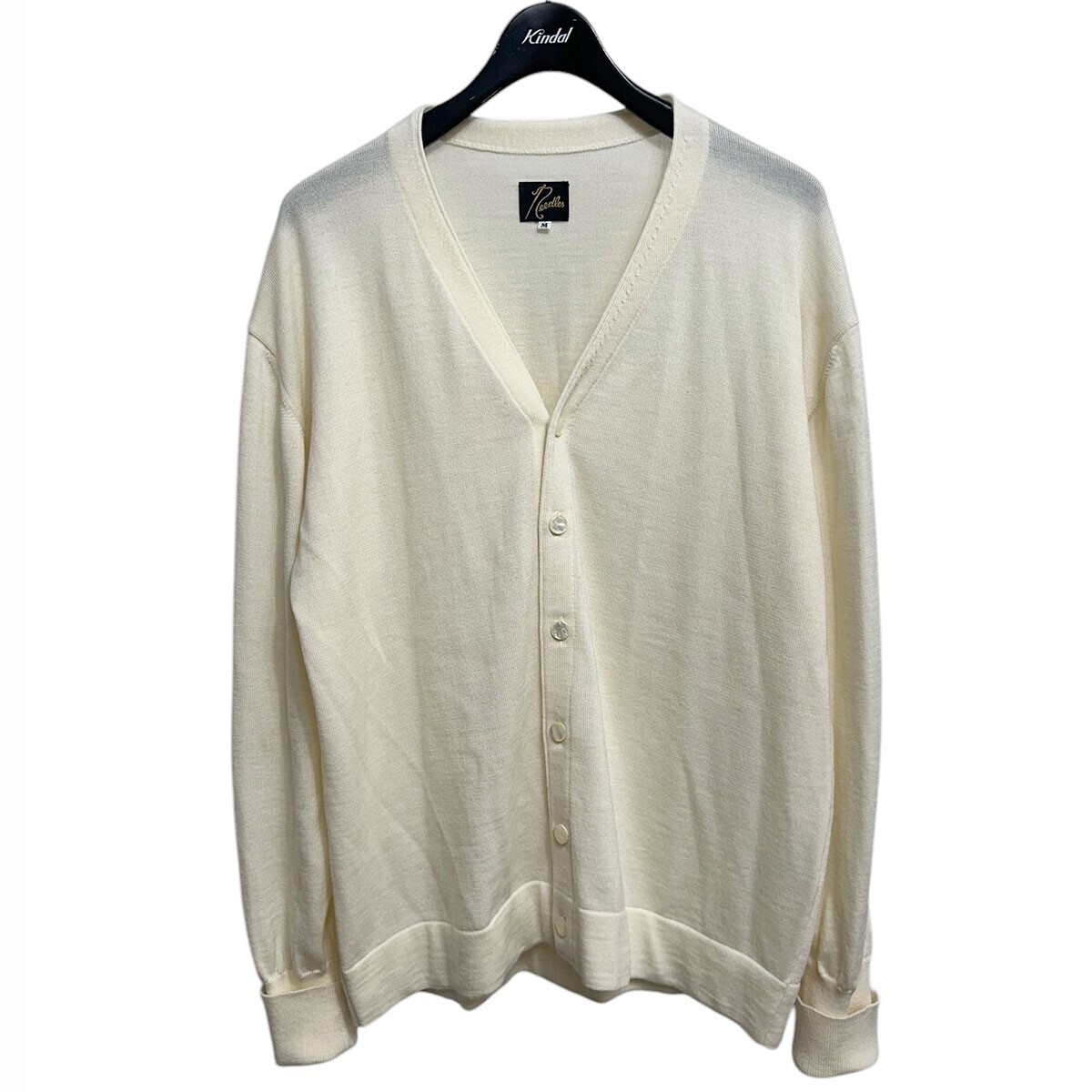 Needles V Neck Cardigan - Merino Wool Vネックカーディガンメリノウール LQ277 8071000154026拍卖