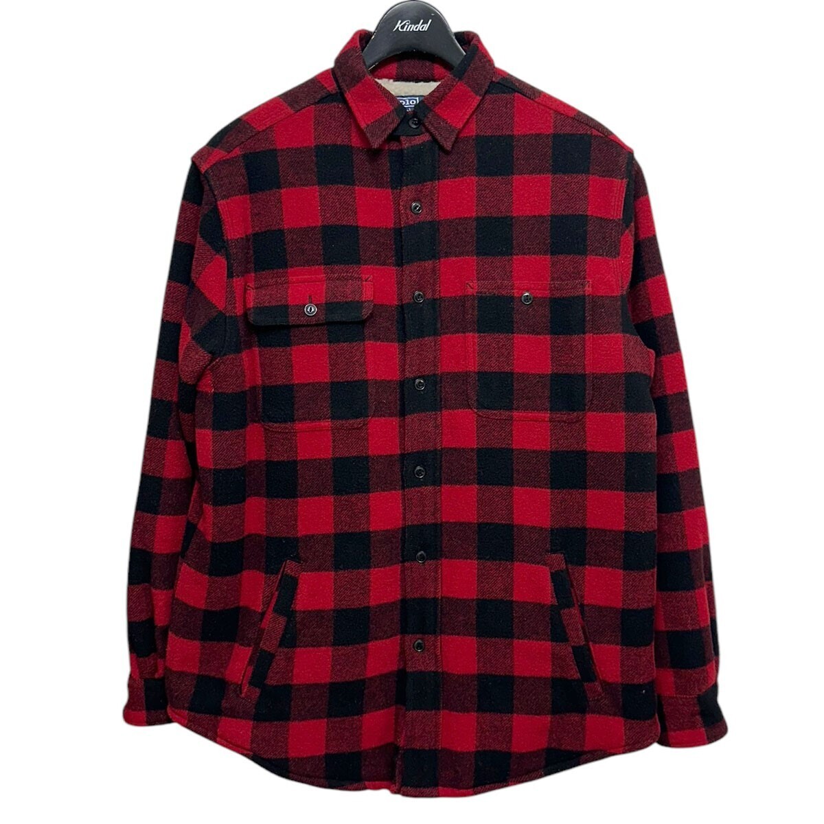 POLO RALPH LAUREN Wool Boa Lined Shirt Jacket 裏ボアバッファローチェックシャツジャケット 8071000151124拍卖