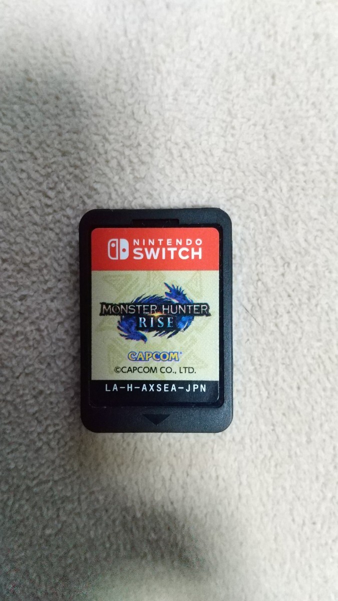 モンスターハンター RISE Nintendo Switch ソフトのみ 任天堂スイッチ 動作品 中古 カプコン拍卖