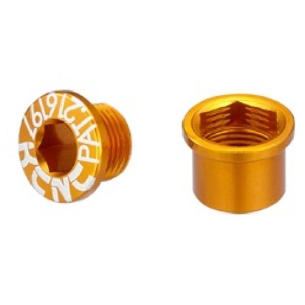 ☆新品未使用//KCNC //チェーンリング シングル ボルト//ゴールド//ケーシーエヌシー//r1452拍卖