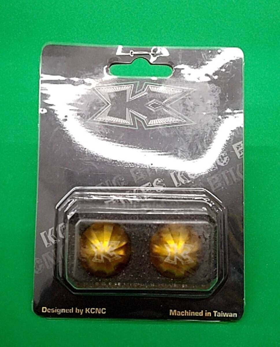 ☆新品未使用//KCNC //CNCバーエンドキャップ//ゴールド//ケーシーエヌシー//r1936拍卖