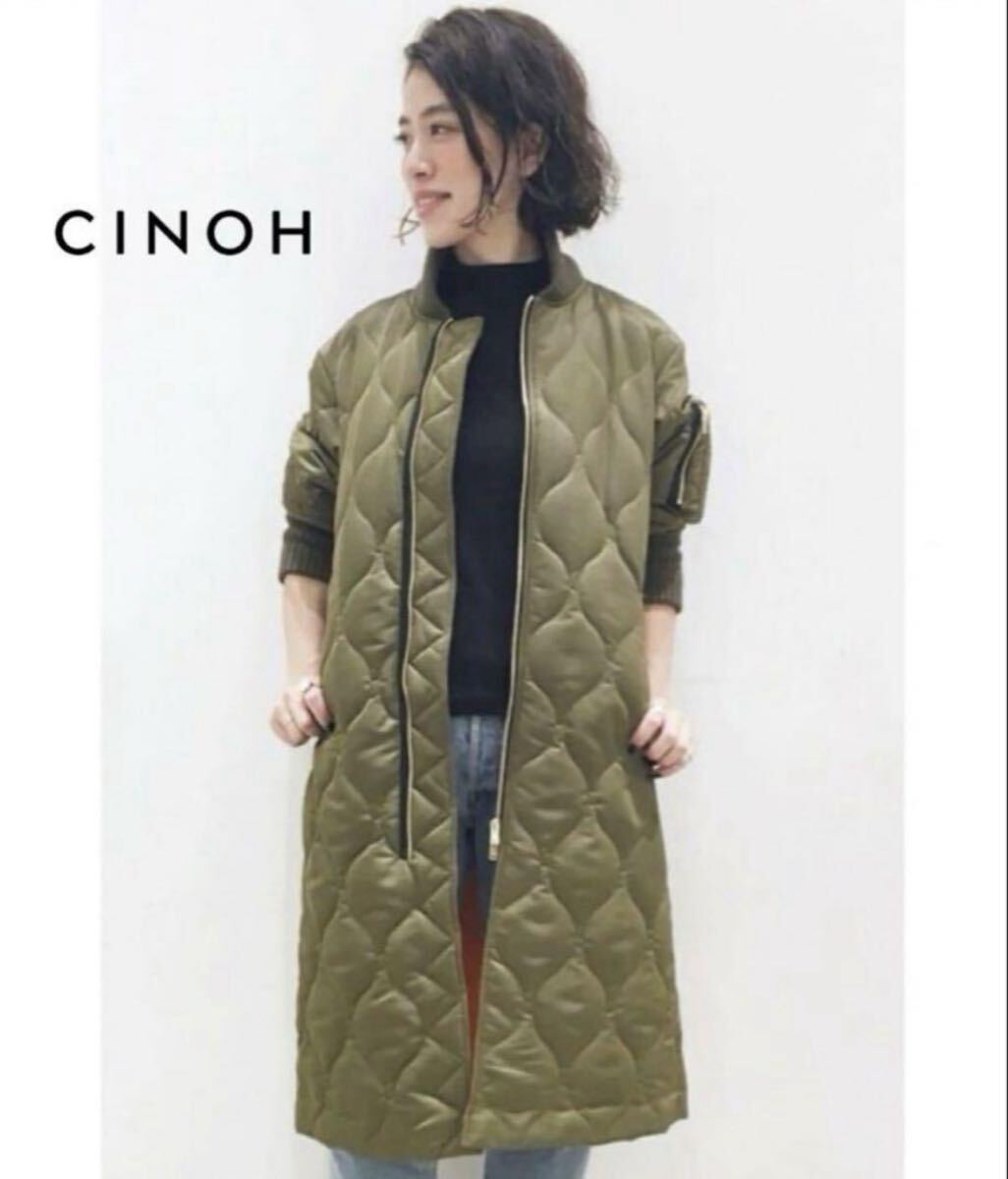 【CINOH】キルティングロングMA-1拍卖