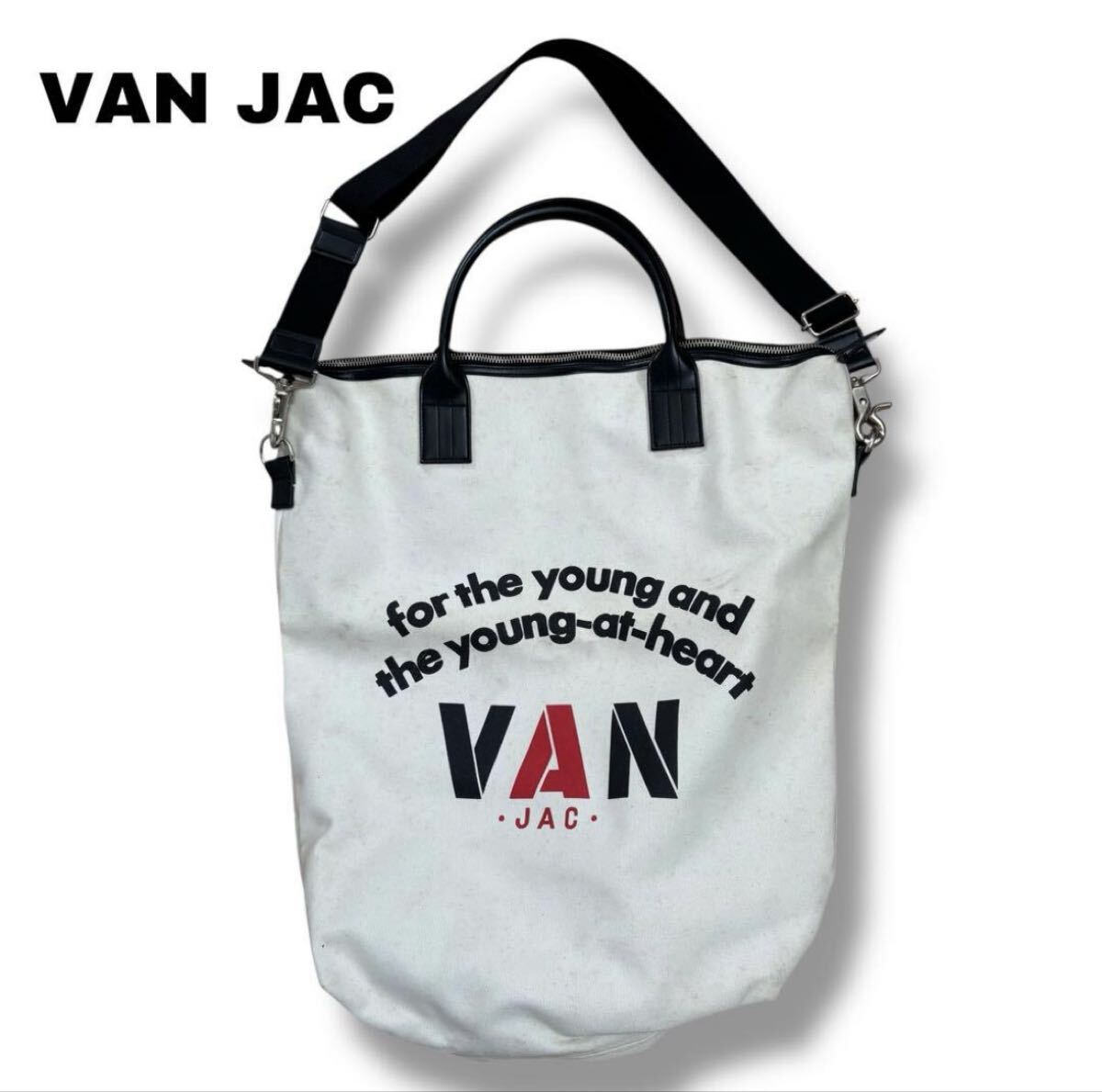 【VAN JAC】ショルダーバッグ ヘルメット バッグ拍卖