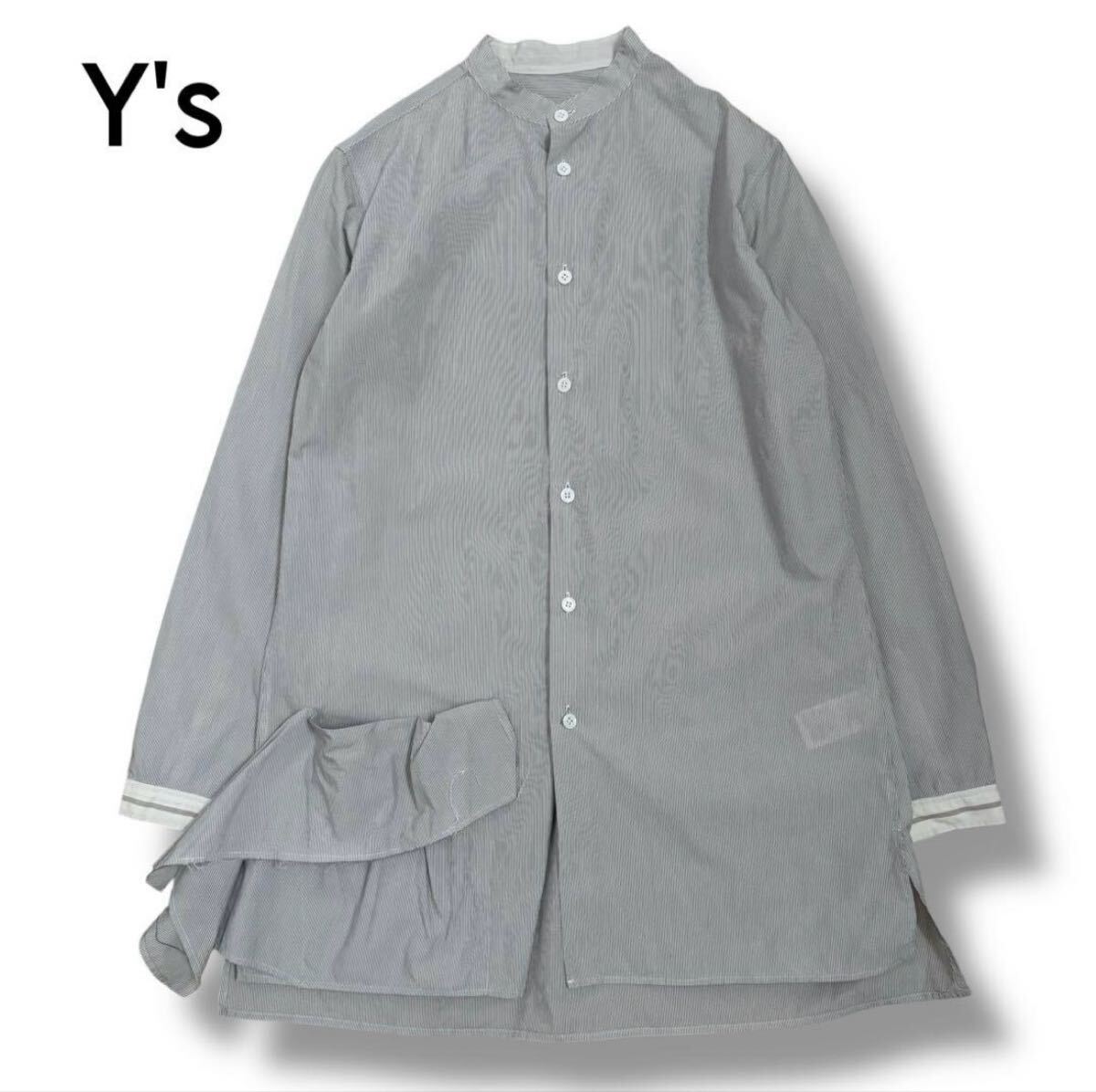 【Y's】アシンメトリックボリュームブラウス シャツ1拍卖