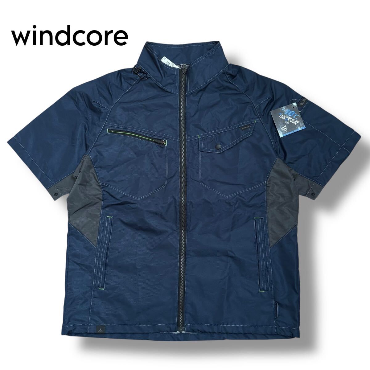 【windcore】新品 ウィンドコア遮熱半袖ジャンパー拍卖