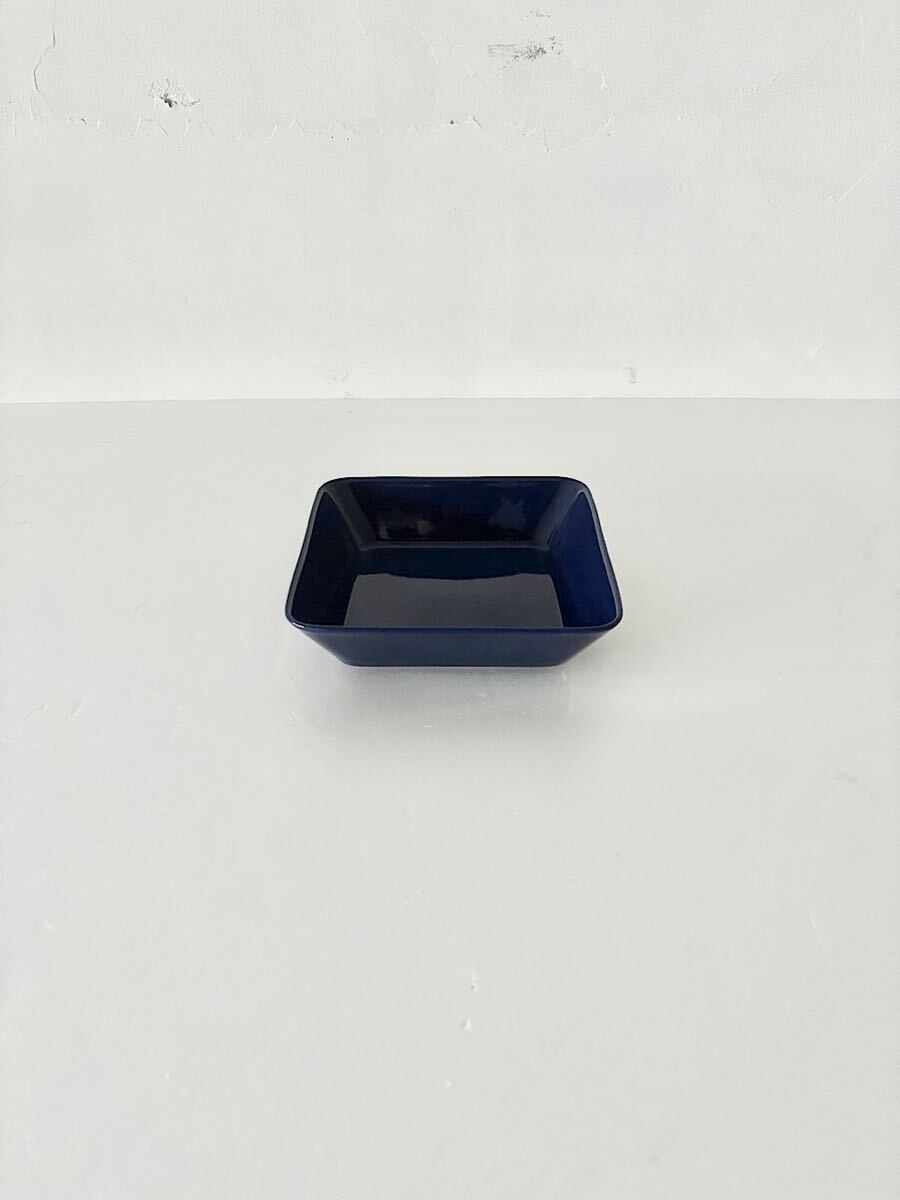 【北欧】iittala Teema スクエアプレート 16・16 ネイビー 1拍卖