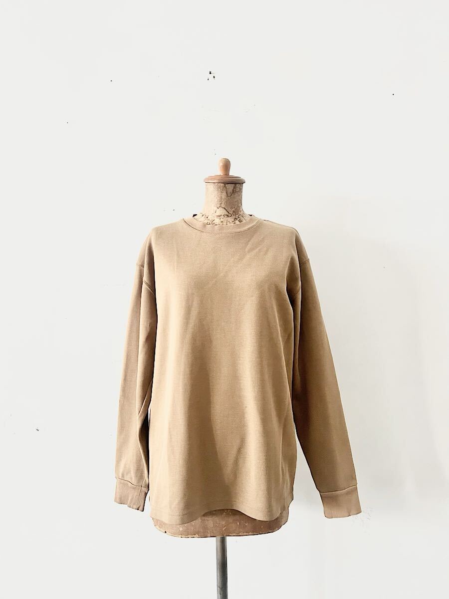 【美品】three dots ロングスリーブ カットソー サイズM拍卖