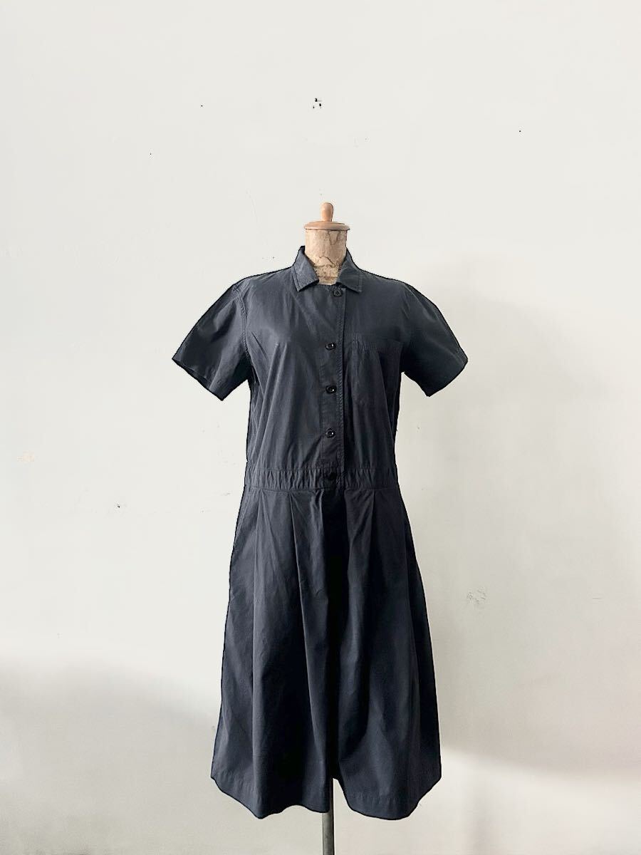 MHL コットンワンピース ネイビー サイズ1拍卖