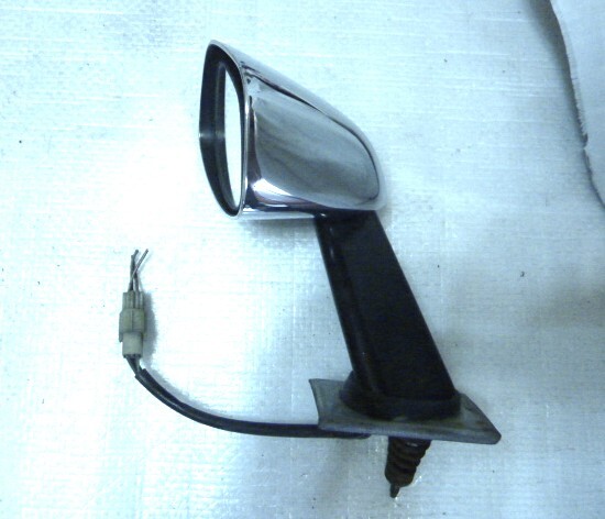 コロナ140 YT140 セダン 左フェンダーミラー 電動 3P メッキ 良品 ◇拍卖