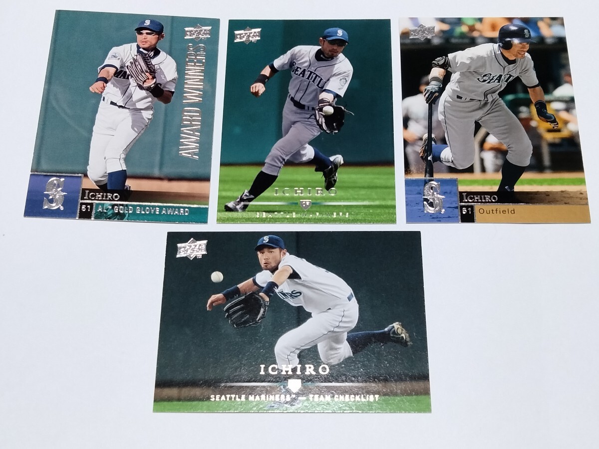 イチロー2008〜2009 UPPERDECK 4種拍卖